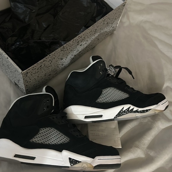 Oreo Air Jordan 5 Retro Men’s size 8 - Picture 3 of 6